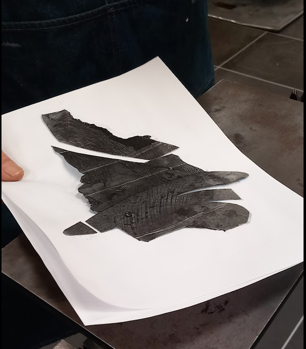 Milieuvriendelijke etsen workshop in De Nieuwe Stad