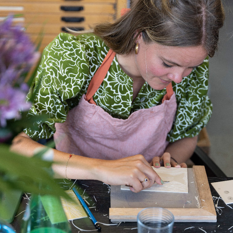 Start met Linocut Workshop