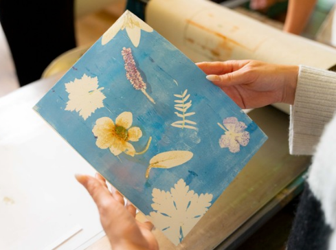 Botanical Printing Workshop in De Nieuwe Stad