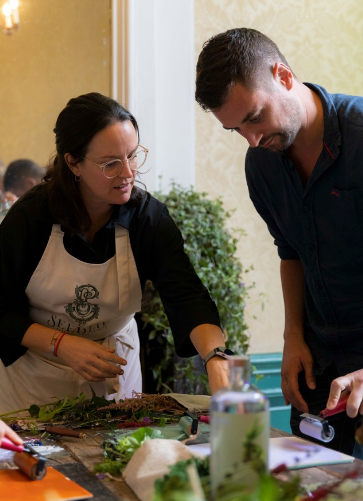 Botanical Printing Workshop in De Nieuwe Stad