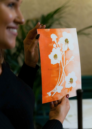 Botanical Printing Workshop in De Nieuwe Stad
