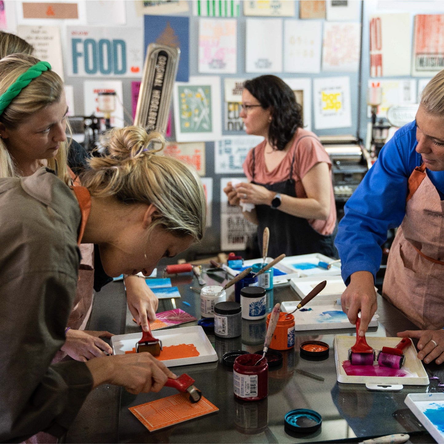 Creative Life Workshop: Repeat Patterns with Linocut Blockprinting