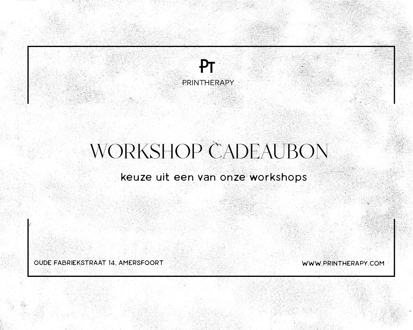 Workshop Gift Card