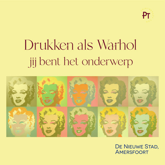 Drukken als Warhol - gel printing workshop