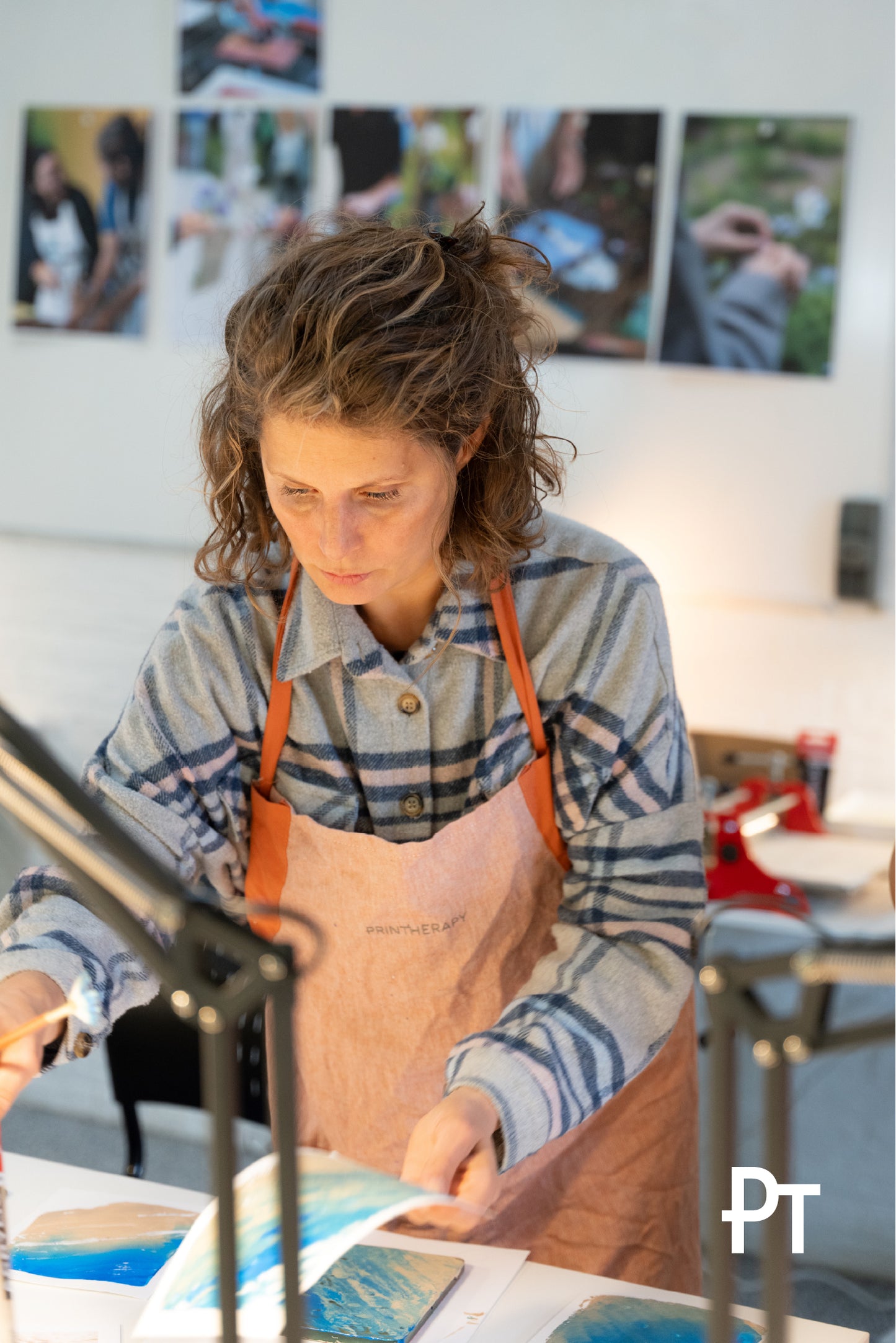 Gel Printing Workshop in De Nieuwe Stad