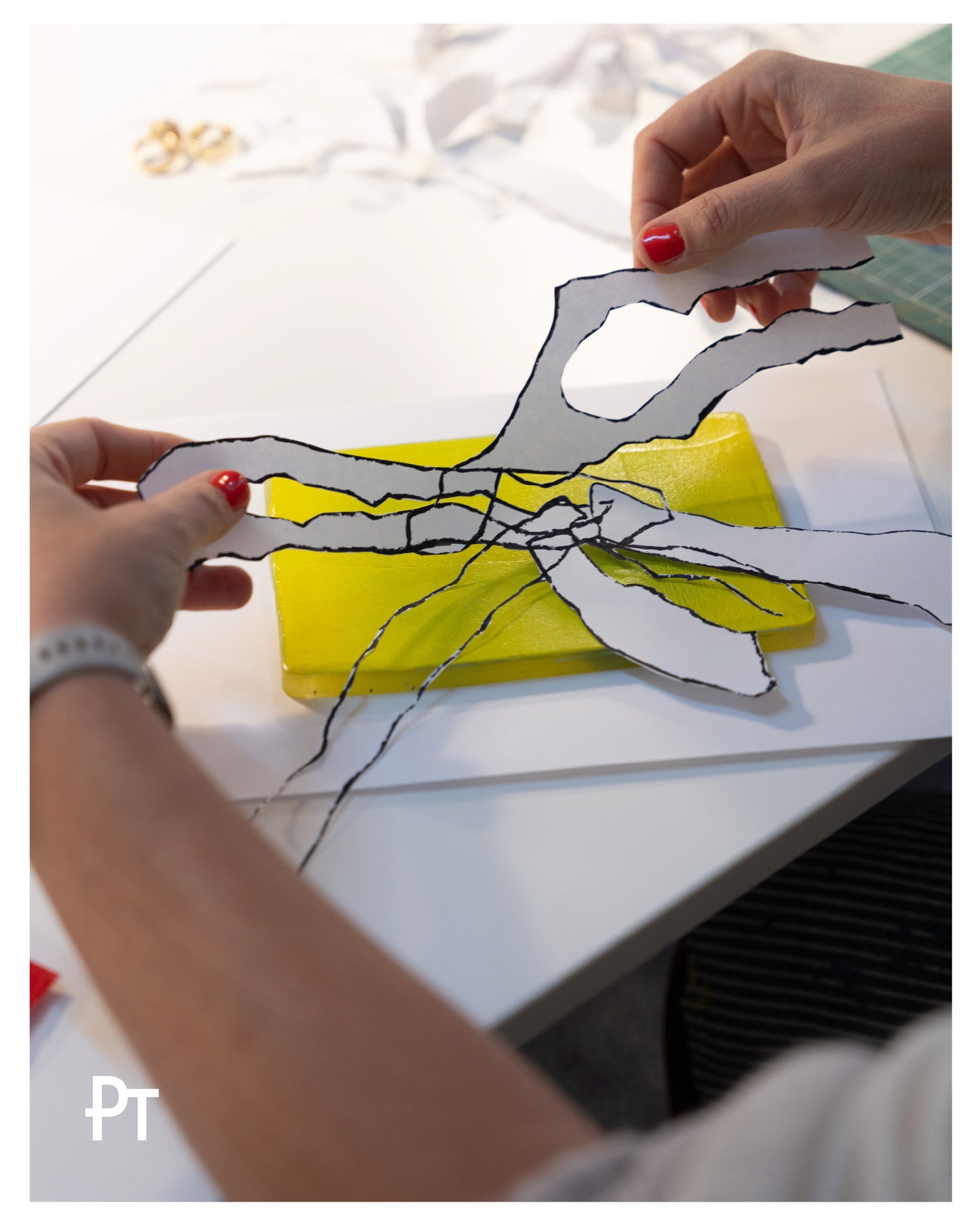 Gel Printing Workshop in De Nieuwe Stad