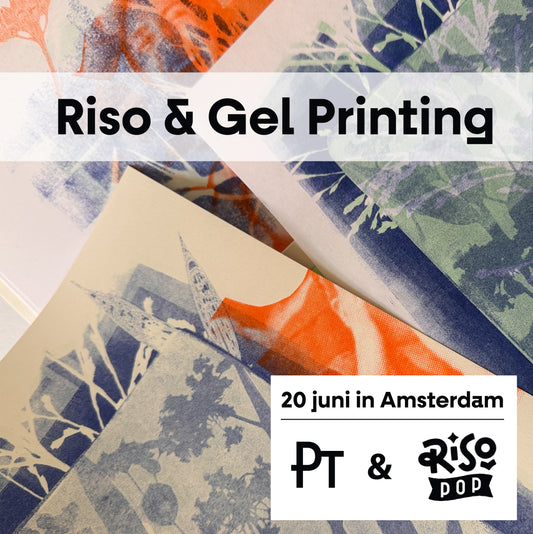 20 juni | RisoPop Collab: Gel Printing & Riso