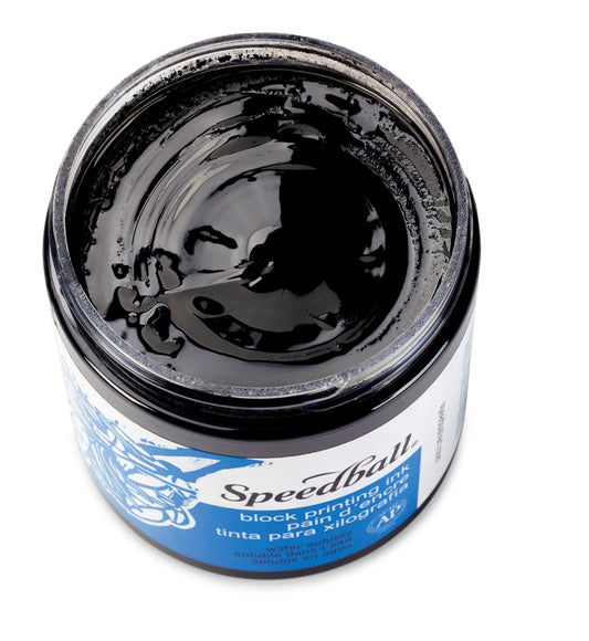 Speedball Water-Soluble Block Printing Ink 8oz (237ml)