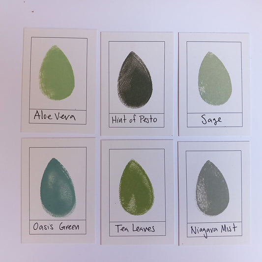Versa Magic Ink Pads Green Tints